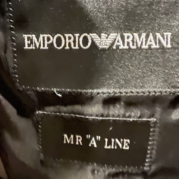 Emporio Armani MR "A" Line Knitted Wool Jacket - Picture 2 of 7